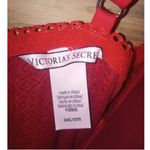 Victoria's Secret Women's  Red Lace Lingerie 34C Garter Straps Photo 2
