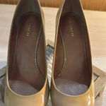 Coach Roni Wedge Patent Leather Tan Heels Photo 8