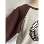 LUNE Hotel Montreal Paris Oatmeal Brown Sweatshirt Size M Photo 3
