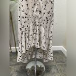 Bishop and Young New! Serene Summer Dress in Cream with Black Print Sz Small $128 Photo 3