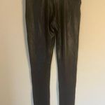 Spanx Women's Faux Leather Leggings Shaping Lifting Compression Black sz. XS Photo 4