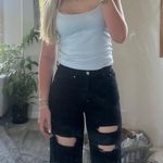 PacSun  High-Rise Jeans Distressed Black Photo 0