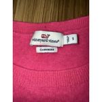 Vineyard Vines ‎ barbie pink 100% cashmere sweater Sz Small S Women's EUC Photo 2