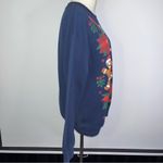 Gildan Ugly Christmas Gingerbread Man Heavy Blend Sweatshirt Navy Blue Medium Photo 4