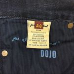 7 For All Mankind 7FAMK Dojo Blue Cropped Flair Jeans 28 Photo 6