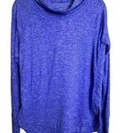 Athleta  Women’s Blue Heathered Hoodie Size Medium Athletic Wear Casual Photo 0