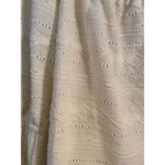 Willow + Root  cream Buckle boho eyelet womens long sleeve Medium M Photo 4