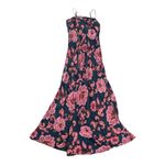 Farm Rio  size medium new Blue flower delicacy Paisley slip dress floral pink Photo 11