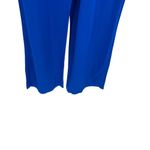 Karina Grimaldi Silvia Solid Jumpsuit Sleeveless Open Back Blue Size Small Photo 12