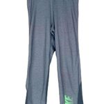 Nike  Pro Gray Green Cropped Leggings Sz XS Photo 7