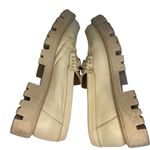 ZARA Beige Leather Lug‑Sole Horsebit Loafers Womens EU 39 / US 8 Chunky Photo 7