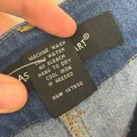 Ashley Stewart NWT  Frayed Denim Two-Tone Midi Skirt - Size 34 Photo 5