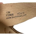 *Born Wedge Sandals Women’s Size 10 Brown Leather Strappy Comfort Summer Travel Photo 14