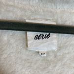 Aerie White Faux-Fur Cardigan Small Cropped EUC Photo 4
