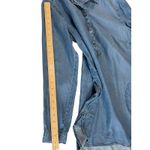 J Jill Denim Collared Tunic Shirt Womens Size S 100% Lyocell Casual Fall Pockets Blue Photo 9
