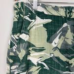 XCVI  Wearables Shorts Womens XL‎ Green Camo Drawstring Cotton Pockets Casual Photo 2