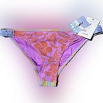 Roxy NWT Bikini Bottoms UPF 50+ Quick-Dry Stretch Fabric Beachwear Large Photo 1