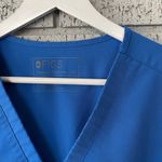 FIGS Casma Three-Pocket Scrub Top Royal Blue Size Medium Photo 3