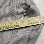 ZARA  Ribbed Knit Hoodie Sweater Women's Size‎ M Casual Lounge Athleisure NWT Photo 7