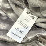 Nation Ltd  Salma Jumpsuit Silver Gray Women's Size Medium Photo 6