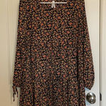 Live 4 Truth NWOT | women’s floral tie sleeve ruffle dress — medium Photo 0