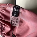 Aurum Halter Neck Geometric Triangle Bikini Top Tassel Tie Padded Size 6 New Pink Photo 7