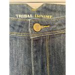 Tribal DeNIME Womens Jeans 33 16 Blue Celine Form Fit Boot Leg Stretch Dark Wash Photo 1