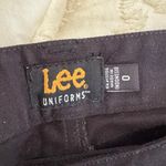 Lee Uniforms Size 0 Black Skinny Pants Photo 3