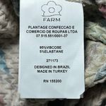 Farm Rio for Anthropologie Peacock Maxi Skirt Floral Bohemian Size Large Photo 5