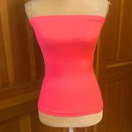 New! Vibrant Coral Pink slimming tube top. One Size Size M Photo 1