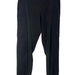 Athleta  Cargo Straight Leg Athletic Pants Women's Size 4 Athlesiure Active Black Photo 0