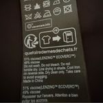 ALLSAINTS  Penny Shirt  Blouse  Black  Hi Low Hem Draped Womens SZ 10 Photo 5