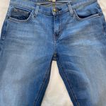 Current/Elliott The Cropped Straight Vintage Gunpowder with Released Hem Jeans Photo 3