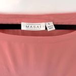 MASAI Copenhagen Tunic Top Shift Dress Women’s L Relaxed Pink Lagenlook Resort Size L Photo 3