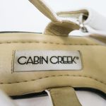 Cabin creek Vintage 90s White Leather Sandals Photo 8