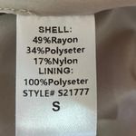 Mustard Seed  Beige Collared Double Breasted Sleeveless Crop Top Size S Photo 3