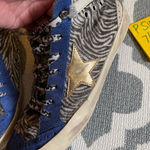Golden Goose  Mid-Star Sneakers Zebra Photo 2