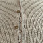 Liz Claiborne Lizwear Beige Knit Lace-Up Vest Sweater vintage Photo 1