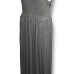 Annabelle Womens Maxi Dress Sleeveles Tank Top Elastic Waist Scoop Neck Gray 2XL Size 2X Photo 6