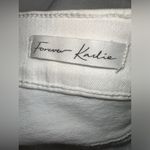 frame denim FRAME Forever Karlie High Rise White Blanc Skinny Jeans EUC Size 25‎ TALL Photo 5