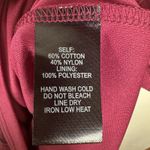 NEW Lulus Remarkable Sheer Lace Short Sleeve Mini Dress Size Large Wine Burgundy Purple Photo 5