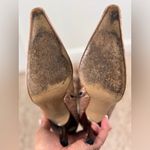 Gucci by Tom Ford Ruched Silk 4.5" Heeled Boots Ad Campaign Size 61/2 Photo 11