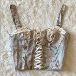 Victoria's Secret Y2K Victoria’s Secret Embroidered Bustier Corset Photo 0