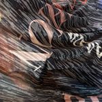 EXPRESS  Vintage V Neck Short Cap Sleeve Fashion T Shirt Pullover Lightweight XS Photo 6