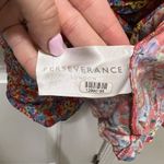 Perseverance London Floral Drop Waist Lightweight Swing Mini Dress Medium $465 Photo 3