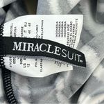 MiracleSuit Marina Tankini Top Tigre Sombre Womens Size 12 Black White Swim Photo 3