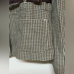 Max Mara  Womens Brown‎ Houndstooth Belted Blazer Sz 12 Career Academia Luxury Photo 1