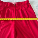 Loft Red Pantsuit Classic Straight-Leg Design Photo 4