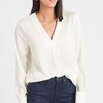 Marled Reunited Clothing Cross Over Blouse Photo 0