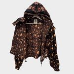 Farm Rio  Brown Winter Ainika Puffer Jacket Size Medium Photo 8